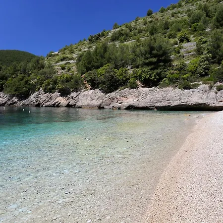 Seaside Secluded Cove Bratinja Luka, Korcula - 4434 Apartamento *