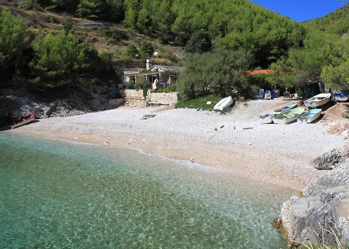 Seaside Secluded Cove Bratinja Luka, Korcula - 4434 Apartamento Zrnovo