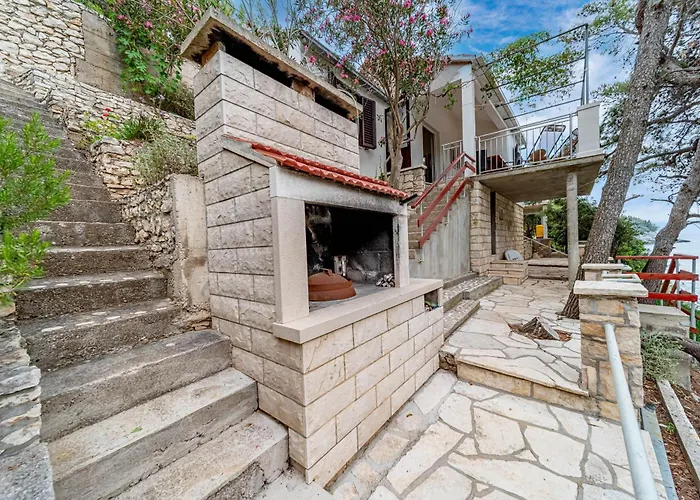 Seaside Secluded Cove Bratinja Luka, Korcula - 4434 * Zrnovo